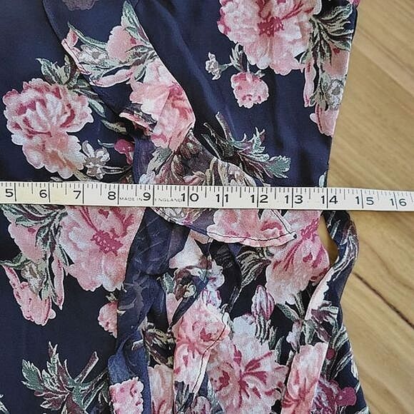 Bardot Tween Girl Cassidy Wrap Dress in Mood Bloom - Picture 12 of 16